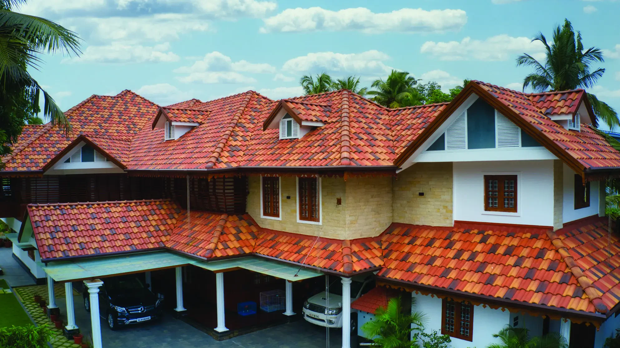 Elabana roof tile installation