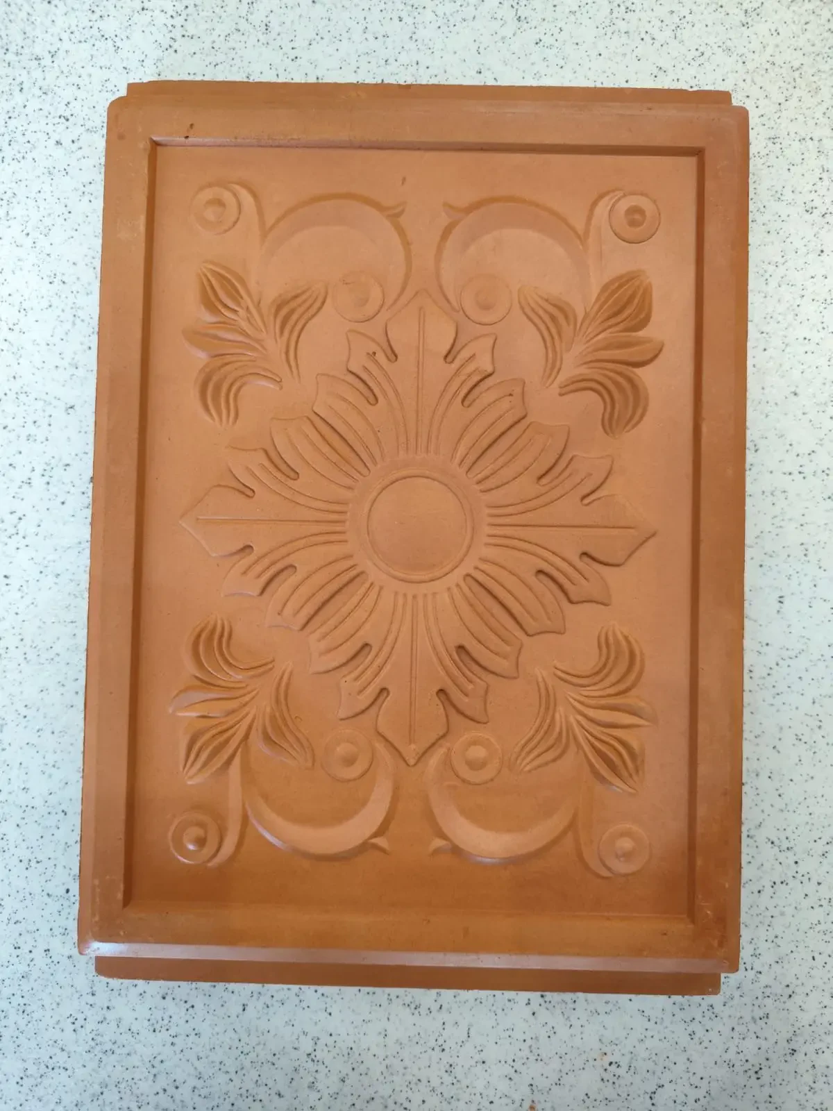 Illustrative terracotta material